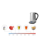 Caso WK 2200 With electronic control, Stainless steel, Stainless steel, 2200 W, 1.7 L, 360° rotational base