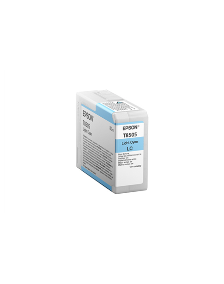 Epson T8505 Ink Cartridge, Light Cyan