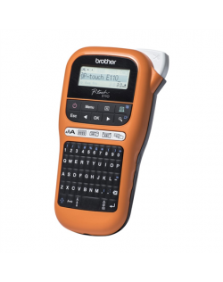 Brother Industrial durable label maker PTE110VP Thermal, Label Printer, Orange