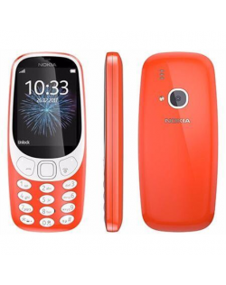 Nokia 3310 (2017) Red, 2.4 ", TFT, 240 x 320 pixels, 16 MB, Dual SIM, Micro-SIM, Bluetooth, 3.0, USB version microUSB 2.0, Built