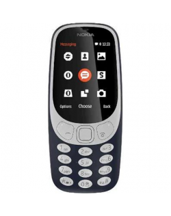 Nokia 3310 (2017) Dark Blue, 2.4 ", TFT, 240 x 320 pixels, 16 MB, Dual SIM, Micro-SIM, Bluetooth, 3.0, USB version microUSB 2.0,