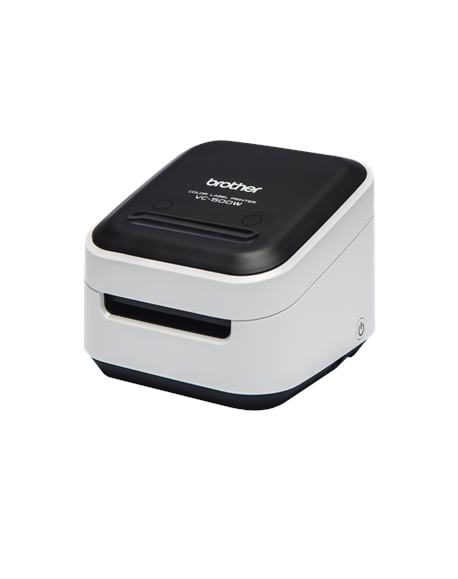 Brother VC-500W Colour, ZINK Zero-Ink, Label Printer, Wi-Fi, Black/ grey