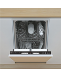 Candy Dishwasher CDIH 1L952 Built-in, Width 44.8 cm, Number of place settings 9, Number of programs 5, Energy efficiency class F, AquaStop function, White