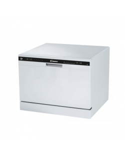 Candy Dishwasher CDCP 6 Free standing, Width 55 cm, Number of place settings 6, Number of programs 6, Energy efficiency class F,
