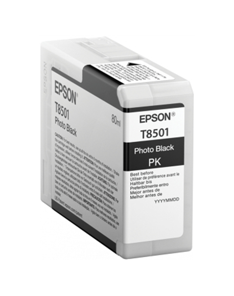 Epson T8501 Ink Cartridge, Black