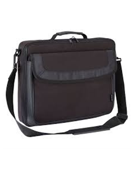 Targus Classic Clamshell Case Fits up to size 15.6 ", Black, Shoulder strap, Messenger - Briefcase
