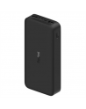 Xiaomi Redmi Fast Charge Power Bank 20000 mAh, Black, 18 W