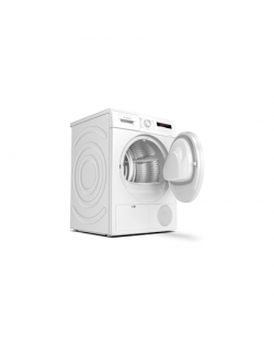Bosch Dryer Mashine WTH8307LSN Energy efficiency class A+, Front loading, 7 kg, Heat pump, LED, Depth 60 cm, White