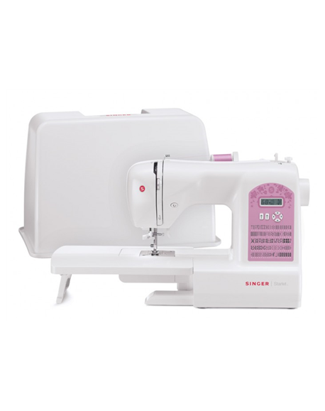 Sewing machine Singer STARLET 6699 White, Number of stitches 100, Number of buttonholes 7, Automatic threading