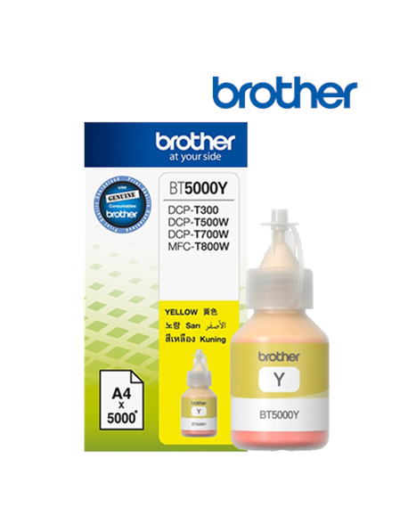 Brother BT5000Y Ink Cartridge, Yellow