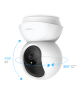 TP-LINK Pan/Tilt Home Security Wi-Fi Camera Tapo C200 4mm/F/2.4, Privacy Mode, Sound and Light Alarm, Motion Detection and Notif