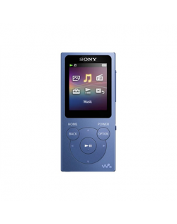 Sony Walkman NW-E394L MP3 Player with FM radio, 8GB, Blue