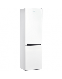 INDESIT Refrigerator LI7 S1E W Energy efficiency class F, Free standing, Combi, Height 176.3 cm, Fridge net capacity 197 L, Free