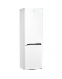 INDESIT Refrigerator LI7 S1E W Energy efficiency class F, Free standing, Combi, Height 176.3 cm, Fridge net capacity 197 L, Freezer net capacity 111 L, 39 dB, White