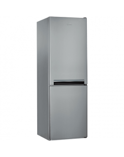 INDESIT Refrigerator LI7 S1E S Energy efficiency class F, Free standing, Combi, Height 176.3 cm, Fridge net capacity 197 L, Free