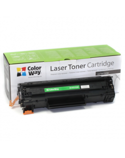 ColorWay Econom Toner Cartridge, Black, HP CB435A/CB436A/CE285A Canon 712/713/725