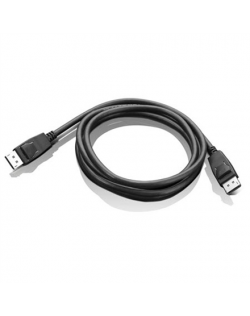 Lenovo DisplayPort to DisplayPort Cable 1.8 m, Black