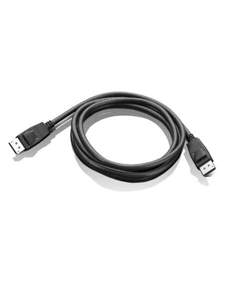 Lenovo DisplayPort to DisplayPort Cable 1.8 m, Black