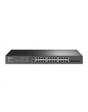 TP-LINK JetStream L2 Switch TL-SG3428 Web Managed, Rack Mountable, SFP ports quantity 4, Power supply type Single, Ethernet LAN (RJ-45) ports 24, 1 × Console Port, 1× Micro-USB Console Port