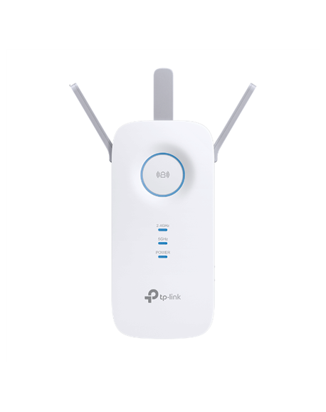 TP-LINK AC1900 Wi-Fi Range Extender RE550 802.11ac, 2GHz/5GHz, 600+1300 Mbit/s, 10/100/1000 Mbit/s, Ethernet LAN (RJ-45) ports 1