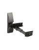 Vogels Loudspeaker Wall mount, Turn, Tilt, Maximum weight (capacity) 20 kg, Black