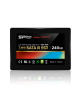 Silicon Power Slim S55 240 GB, SSD interface SATA, Write speed 450 MB/s, Read speed 550 MB/s