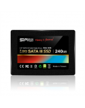 Silicon Power Slim S55 240 GB, SSD interface SATA, Write speed 450 MB/s, Read speed 550 MB/s