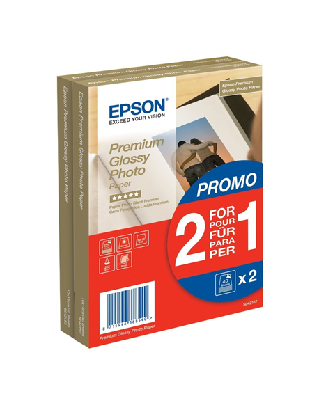 Epson Premium Glossy Photo Paper 10x15, 255 g/m²