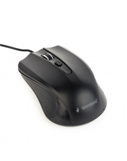 Gembird MUS-4B-01 Optical Mouse, Black, USB