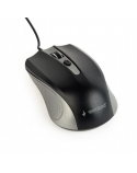 Gembird MUS-4B-01-GB Optical Mouse, Spacegrey/Black, USB