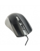 Gembird MUS-4B-01-GB Optical Mouse, Spacegrey/Black, USB