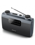 Muse M-025 R, Portable radio, Black