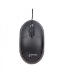 Gembird MUS-U-01 Wired, Optical USB mouse, Black