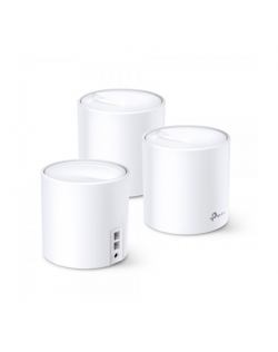 TP-LINK Whole-Home Wi-Fi System Deco X20(3-pack) 802.11ac, 1201 Mbit/s, 10/100/1000 Mbit/s, Ethernet LAN (RJ-45) ports 2