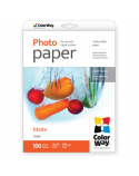 ColorWay Matte Photo Paper, 100 sheets, 10x15, 190 g/m²