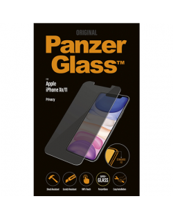 PanzerGlass P2662 Apple, iPhone Xr/11, Tempered glass, Transparent, with Privacy filter