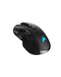 Corsair IRONCLAW RGB WIRELESS Wireless / Wired, 18000 DPI, Wireless connection, Rechargeable, Black