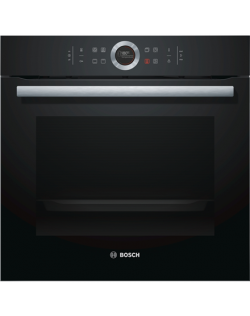 Bosch Oven HBG632BB1S Multifunctional, 71 L, Black, activeClean, Rotary switch, Height 59.5 cm, Width 59.5 cm, Integrated timer,