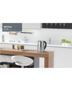 Gorenje Kettle K17S Electric, 2000 W, 1.7 L, Stainless steel, 360° rotational base, Stainless steel
