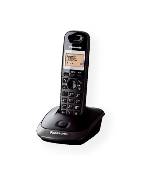 Panasonic KX-TG2511FX 240 g, Black, Caller ID, Wireless connection, Phonebook capacity 50 entries, Conference call, Built-in dis