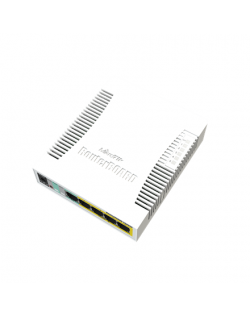 MikroTik Cloud Router Switch RB260GSP 1000 Mbit/s, Ethernet LAN (RJ-45) ports 5, Desktop