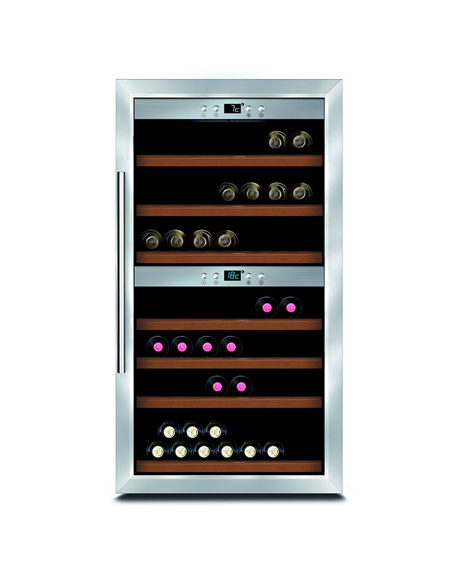 Caso Wine cooler Wine Master 66 Energy efficiency class G, Free standing, Bottles capacity Up to 66 bottles, Cooling type Compre