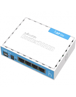 MikroTik hAP Lite Classic RB941-2nD 802.11n, 10/100 Mbit/s, Antenna type Internal, 1xUSB