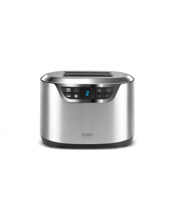 Caso Toaster NOVEA T2 Stainless steel, Stainless steel, 900 W, Number of slots 2, Number of power levels 9