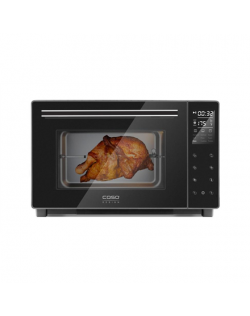 Caso Electronic Oven TO 32 Black, Easy to clean: Interior with high-quality anti-stick coating, Sensor touch, Height 34.5 cm, Width 54 cm, 32