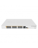 MikroTik CRS328-24P-4S+RM Gigabit Ethernet POE/POE+ router/switch PoE/Poe+ ports quantity 24, Power supply type Single, Rack mountable, 4x SFP+, 500 W, Managed L3, 24x 1GbE