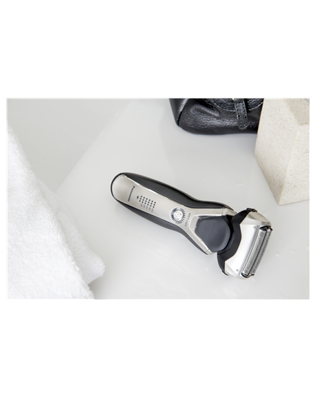 Panasonic Shaver ES-RT67-S503 Charging time 1 h, Wet use, Li-Ion, Number of shaver heads/blades 3, Black/ silver