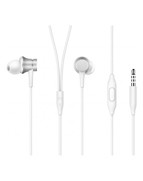 Xiaomi Mi In-Ear Headphones Basic ZBW4355TY 3.5 mm, Silver, Built-in microphone