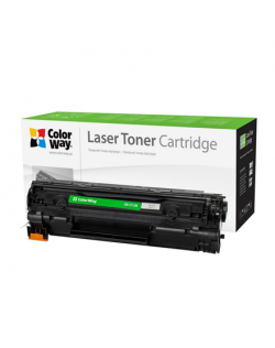 ColorWay Econom Toner Cartridge, Black, HP CB435A/CB436A Canon 712/713