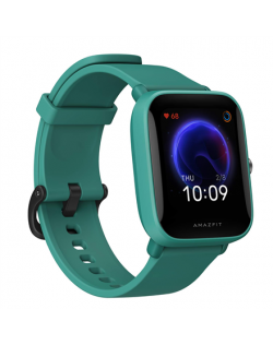 Amazfit Bip U Smart watch, GPS (satellite), AMOLED Display, Touchscreen, Heart rate monitor, Activity monitoring 24/7, Waterproo